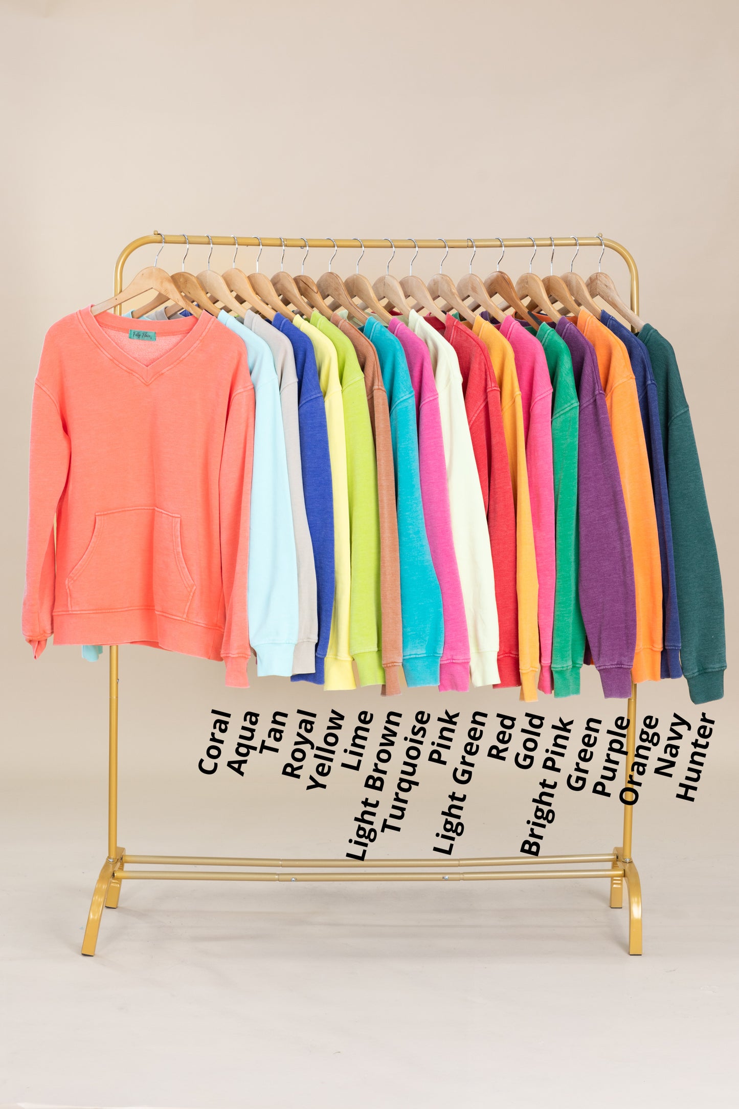 Clearance sale🔥 Your Favorite Is Back!Women's Hoodless V-neck Sweatshirt With Kangaroo Pocket Fleece Longsleeve Oversized Casual Style Shirt