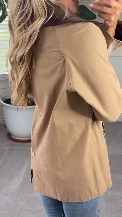 Women Lapel Temperament Casual Jacket