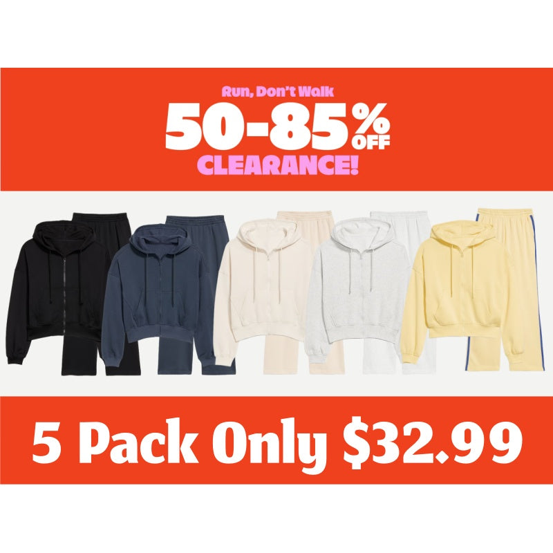 👑Exclusive Authorization👑2026 New Women's Casual Set (Full-Zip Hoodie Sweatshirt+Wide-Leg Sweatpants)