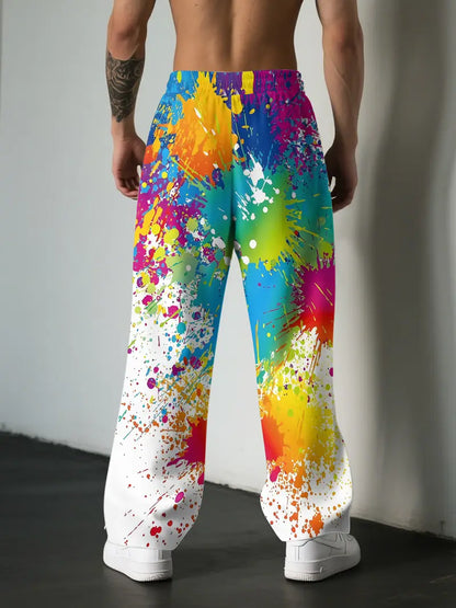 Men'S Gradient Casual Pants