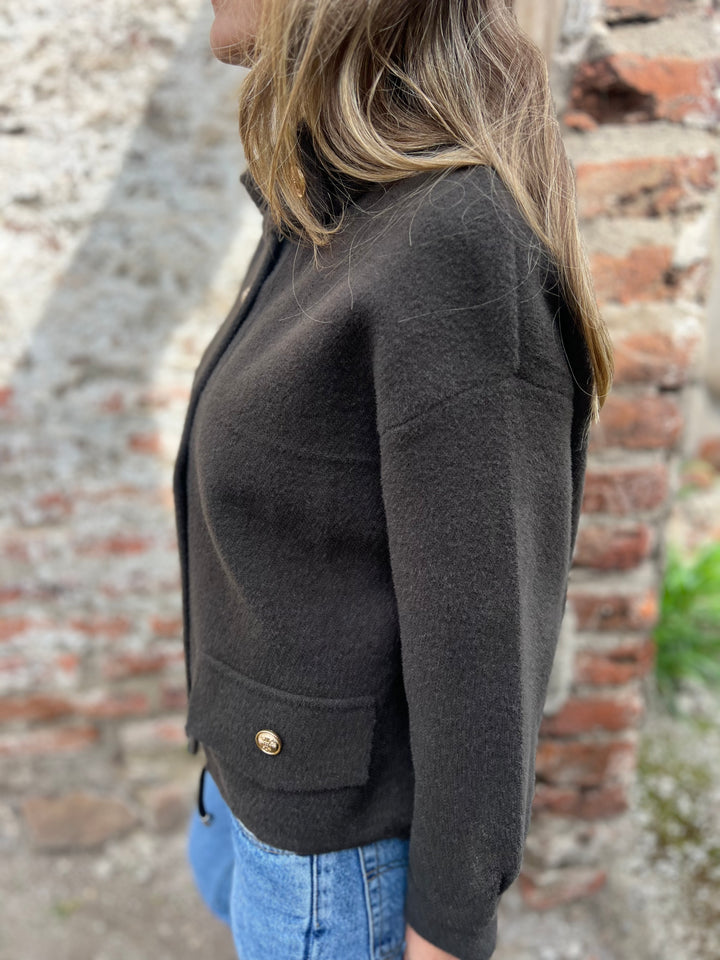 Casual And Comfortable Woolen Jacket