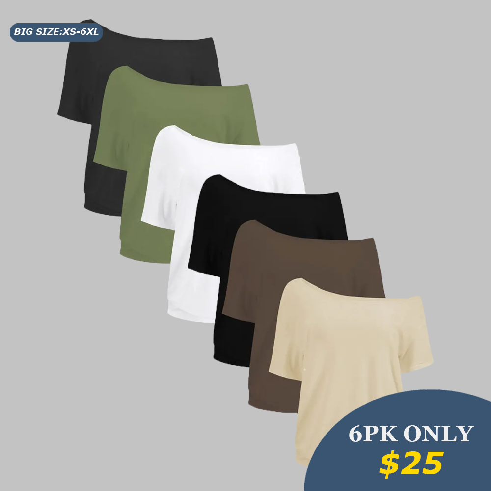 Women's Solid Color Minimalist Loose Tee Top