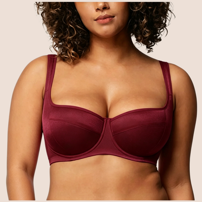 Starry Night Plus Size 4mm Lightly Padded Balconette Bra