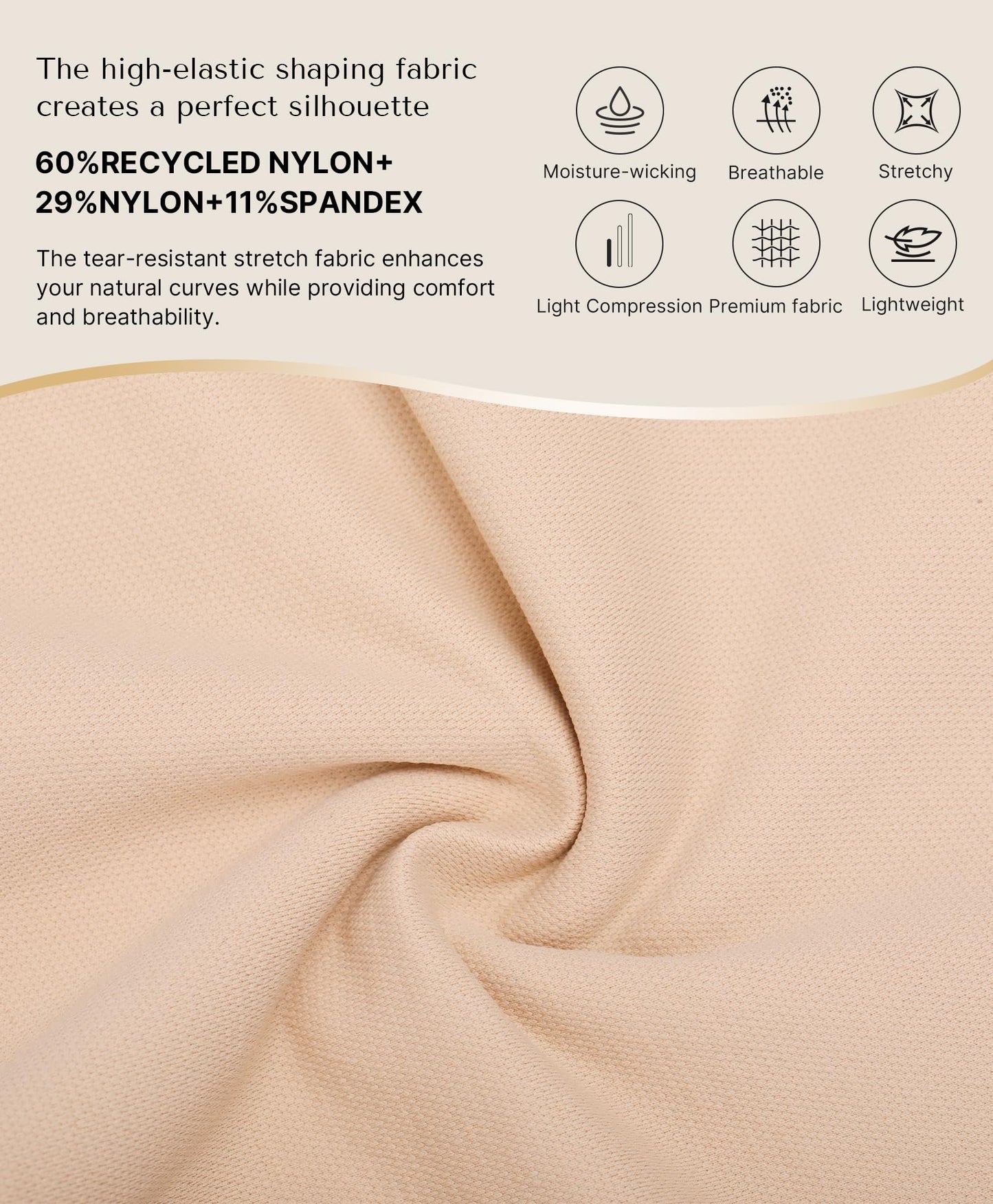 Women Seamless High Waist Sculpting Shorts Tummy & Thigh Slimming Shapewear