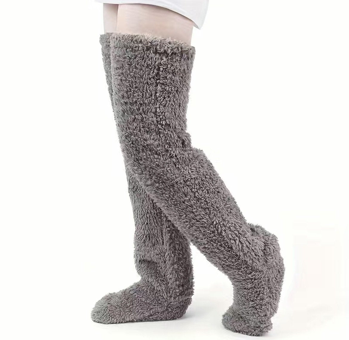 Black Friday Sale 50% OFF🎁Winter Fluffy Warm Over Knee Socks