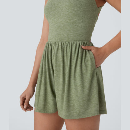 2-in-1 Romper-Easy Peezy Edition Dresses