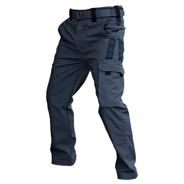 Men's Durable Outdoor Multi-Pocket Work Training Cargo Pants