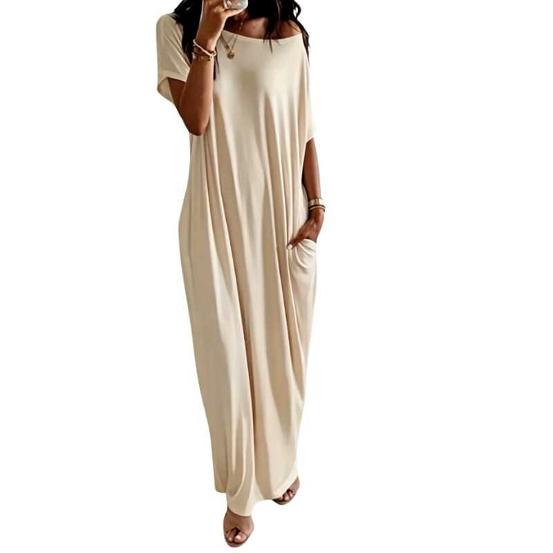 Women's Comfy Short Sleeve Nightdress