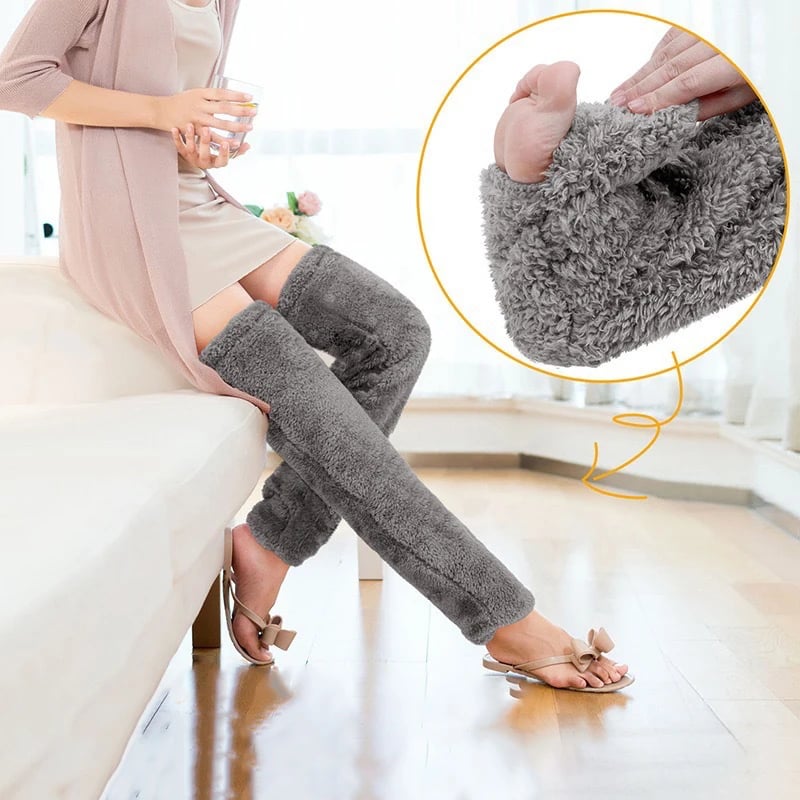 Black Friday Sale 50% OFF🎁Winter Fluffy Warm Over Knee Socks