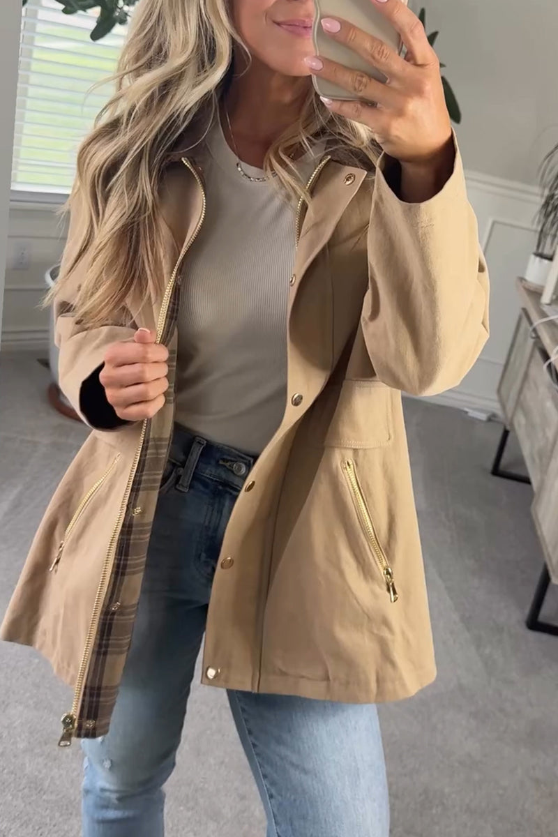 Women Lapel Temperament Casual Jacket