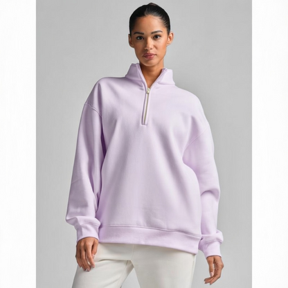 💘 Valentine’s Day Sale 💘 Basic Quarter Zip Mock Neck