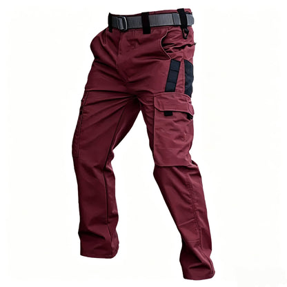 Men's Durable Outdoor Multi-Pocket Work Training Cargo Pants