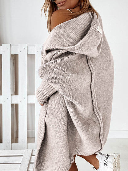 Knitted Casual Sweater Cardigan