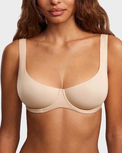 Last day of promotion 🔥🔥 Underwire Support Seamless Unlined Balconette Bra