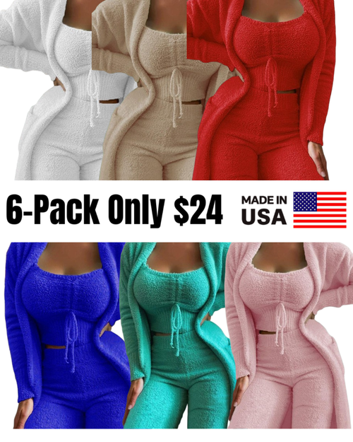 Women's Autumn Winter Solid Color Plush Lace