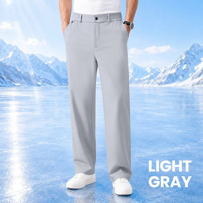 Ultra Comfort Ice Silk Flexible Casual Pants