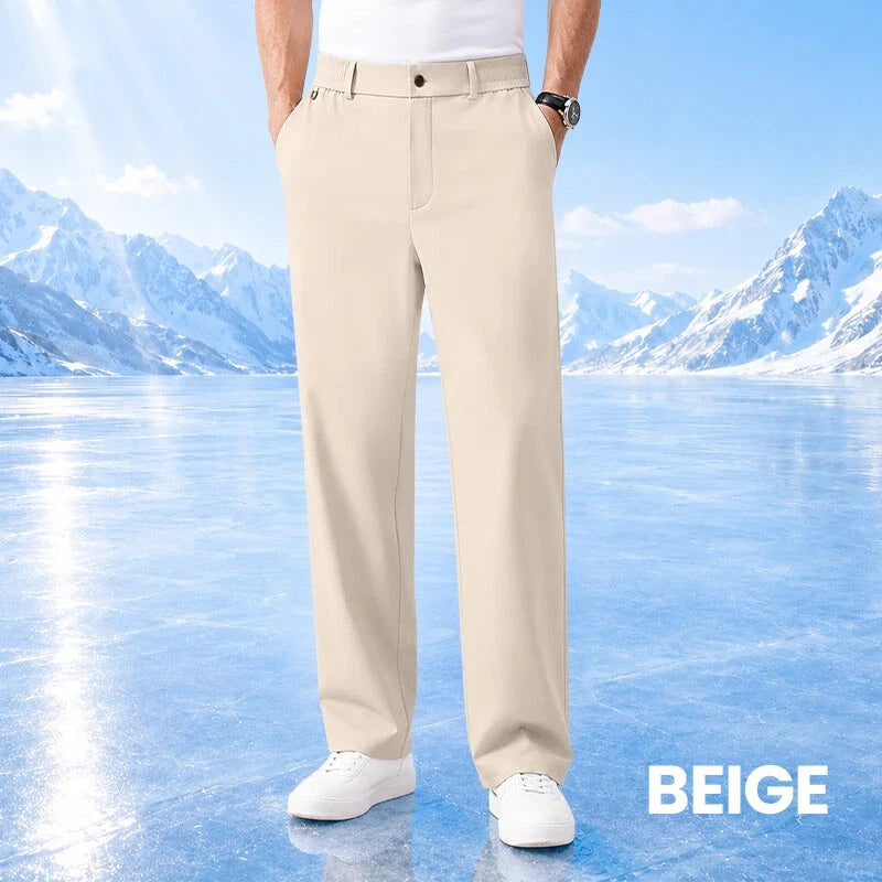 Ultra Comfort Ice Silk Flexible Casual Pants