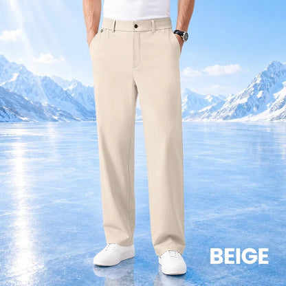 Ultra Comfort Ice Silk Flexible Casual Pants