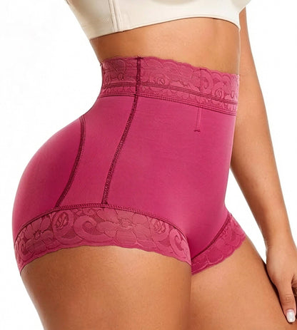 High Waist Shapewear Panty with Anti-Slip Silicone Band