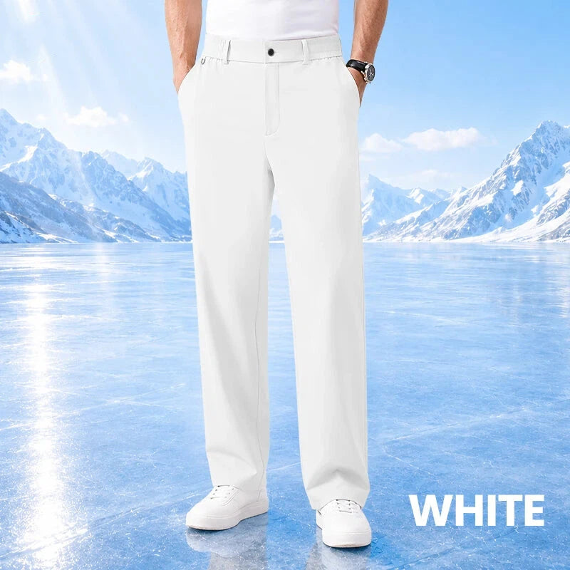 Ultra Comfort Ice Silk Flexible Casual Pants