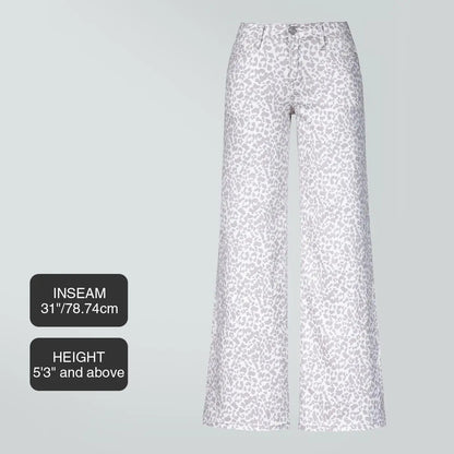 Women's Mid-low Rise Baggy Stretchy Jeans