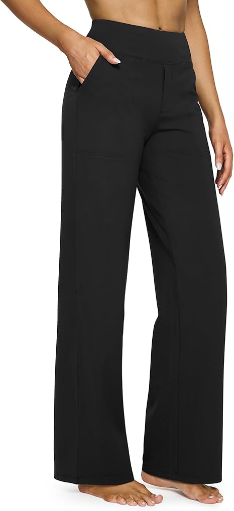 Last day's discount  --  Loose High-Waist Business Casual Pants Yoga Pants