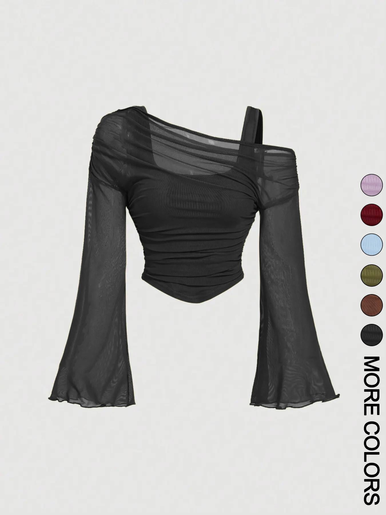 Women's Drop Shoulder Slim Fit T-Shirt