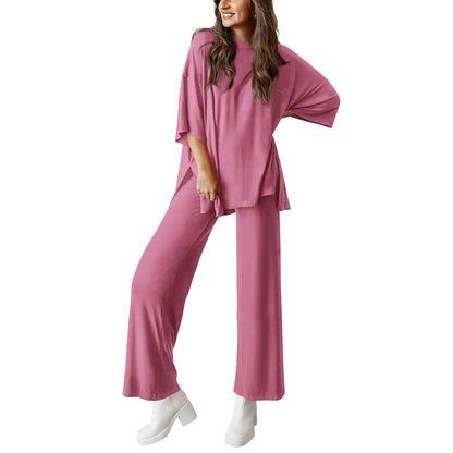 ⏰ Flash Deal!! Comfy & Loose Tee Set – Hot Seller, Limited Time Only!