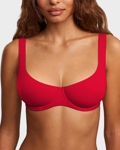 Last day of promotion 🔥🔥 Underwire Support Seamless Unlined Balconette Bra