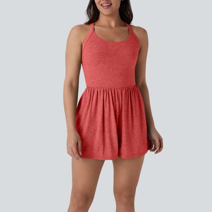 2-in-1 Romper-Easy Peezy Edition Dresses