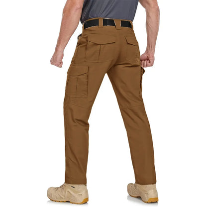 🔥Men's Ripstop Water-Resistant Cargo Pants,Ripstop Water Resistant Hiking Work Pants