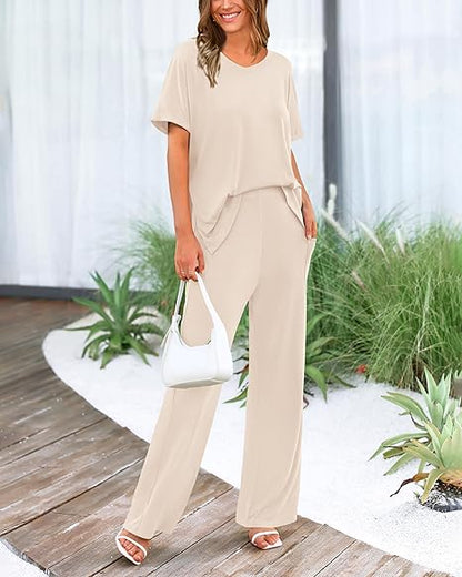 ⏰ Flash Deal!! Comfy & Loose Tee Set – Hot Seller, Limited Time Only!