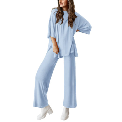 ⏰ Flash Deal!! Comfy & Loose Tee Set – Hot Seller, Limited Time Only!