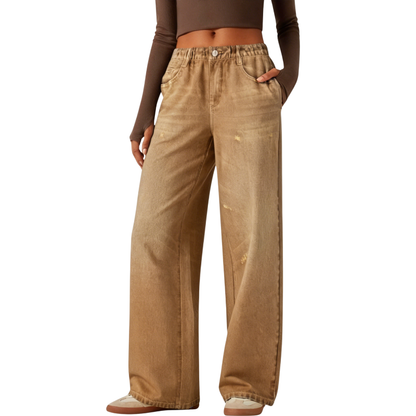 Women's Mid-Rise Casual Jeans