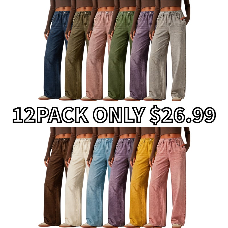 Women's Mid-Rise Casual Jeans