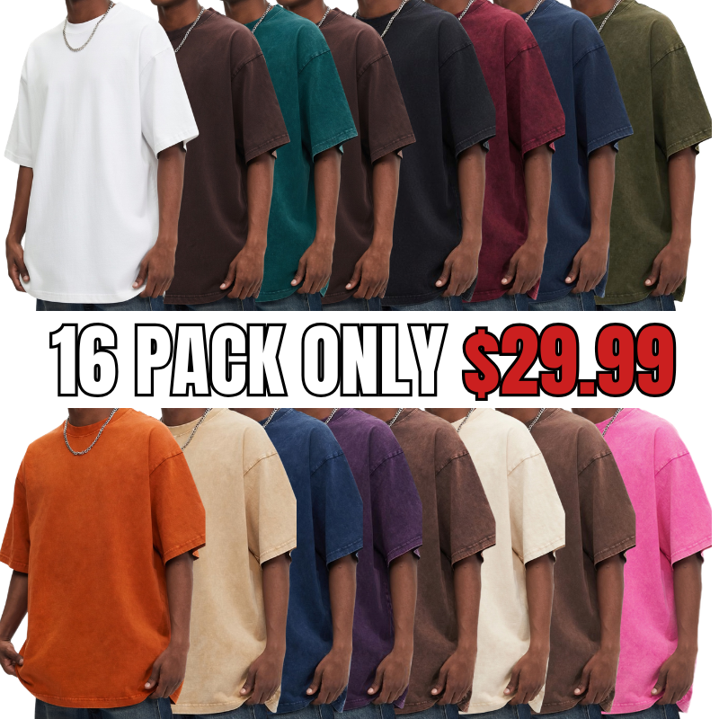 Oversized Tshirts Unisex Gym Vintage Heavyweight T Shirts
