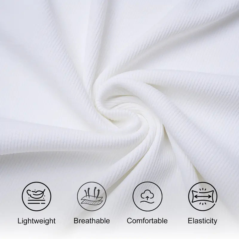 Mens Long Sleeve Muscle V-Neck Longline Ribbed Tee Shirts