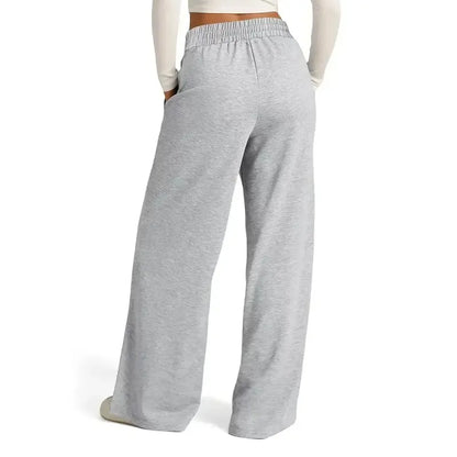 💘 Valentine’s Day Sale 💘 Women's Wide Leg Sweatpants Casual Loose Solid Color Pants
