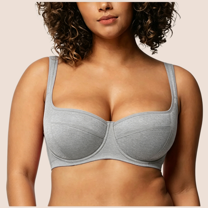 Starry Night Plus Size 4mm Lightly Padded Balconette Bra