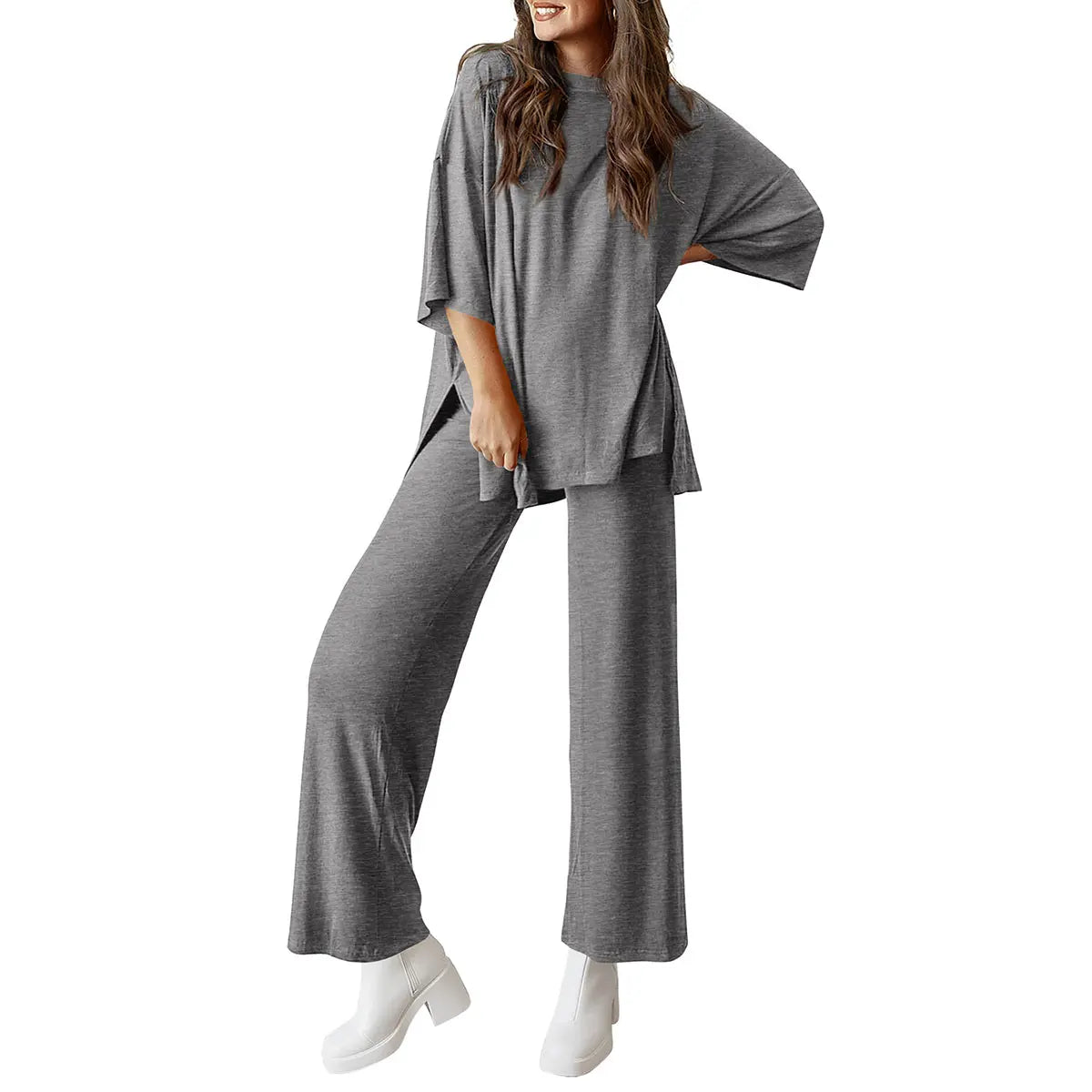 ⏰ Flash Deal!! Comfy & Loose Tee Set – Hot Seller, Limited Time Only!