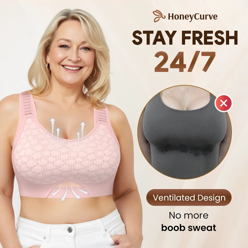 HoneyCurve - Powerful Custom-Lift Support Bra