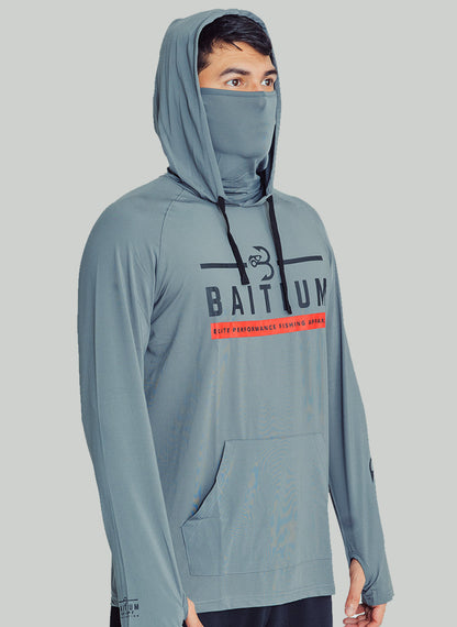 Fishing Shirts for Men Hooded Long Sleeve - UV Sun Protective T-Shirt Tee - Quick Dry Breathable Lightweight Dri Fit