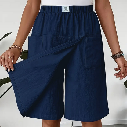 🔥LAST DAY SALE - ONLY £13.99!!🔥Women's Casual Elastic Waist Wrap Skort