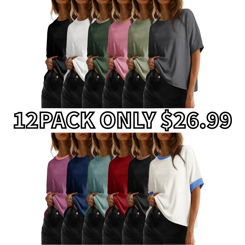 Women's Loose Soft Casual Basic T-Shirt