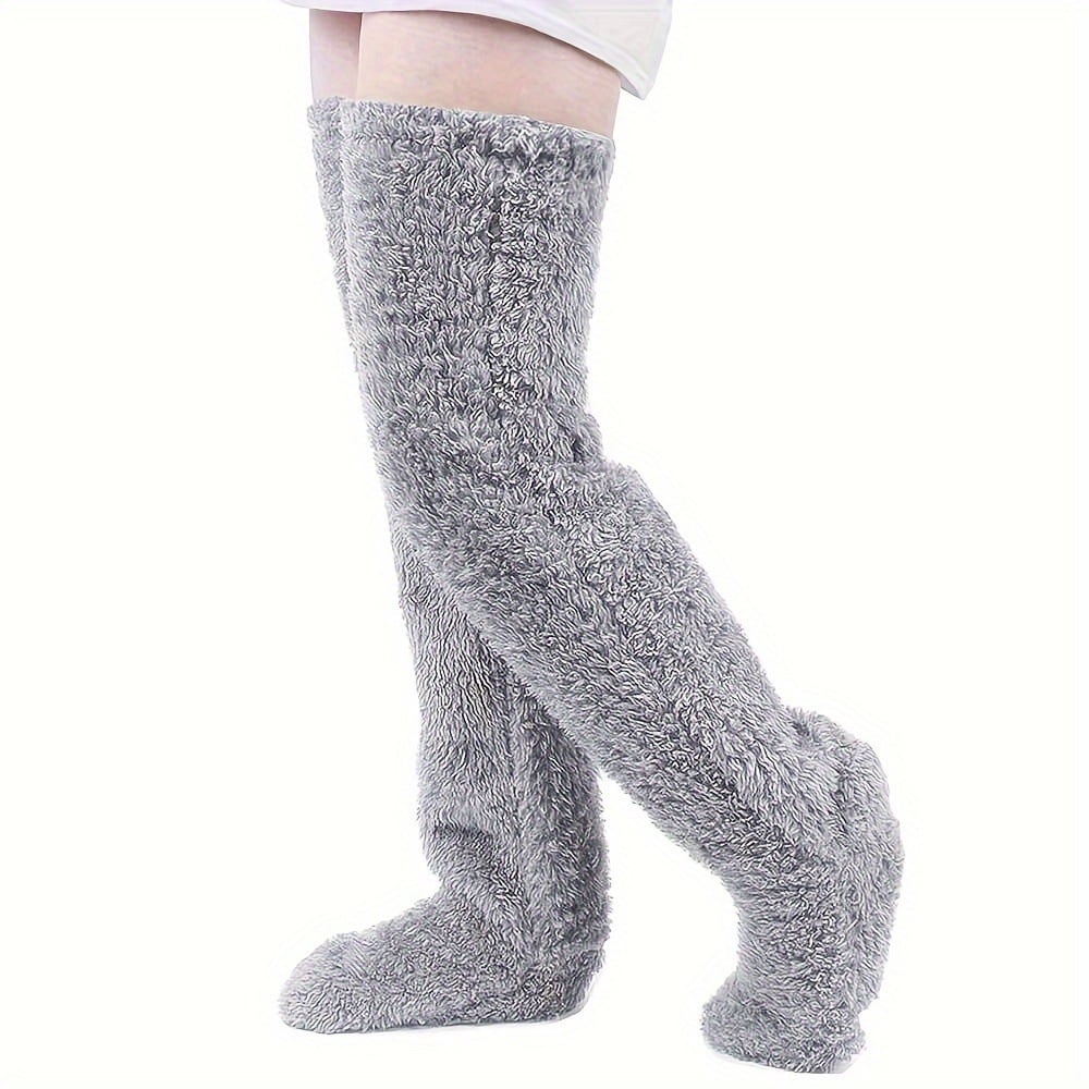 Black Friday Sale 50% OFF🎁Winter Fluffy Warm Over Knee Socks