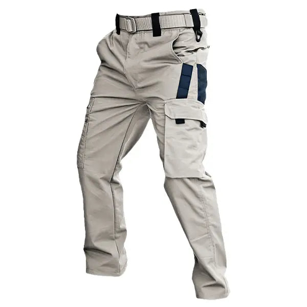 Men's Durable Outdoor Multi-Pocket Work Training Cargo Pants