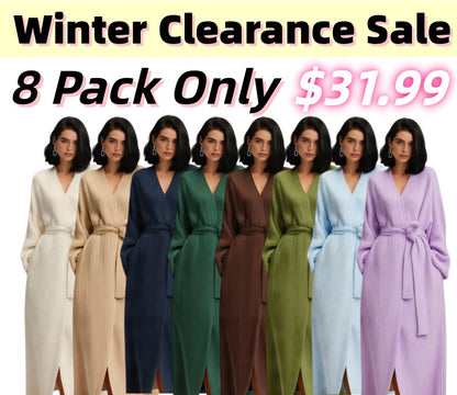 💘 Valentine’s Day Sale 💘 Women's Double-Sided Plush Robe