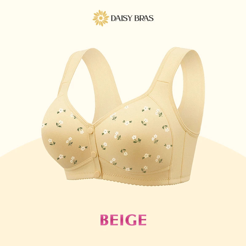 Daisy Bra - LAST DAY SALE 80% OFF - Comfortable & Convenient Front Button Bra