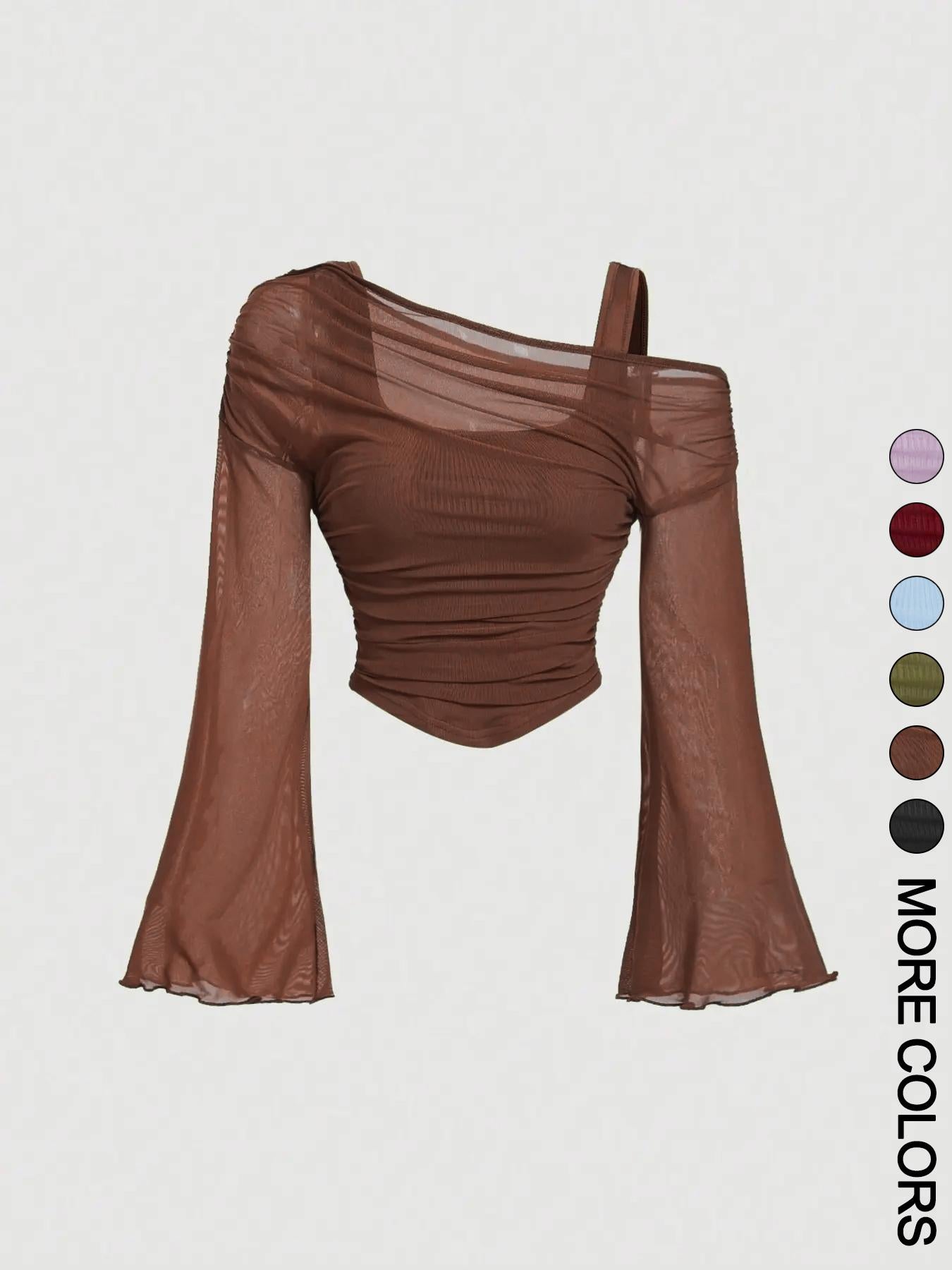 Women's Drop Shoulder Slim Fit T-Shirt