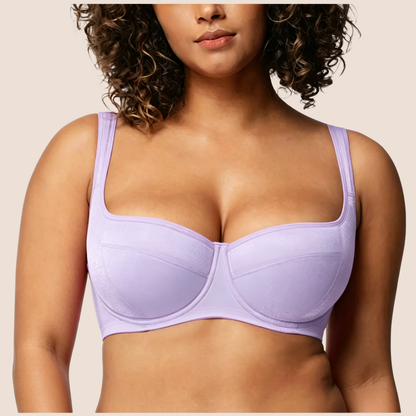 Starry Night Plus Size 4mm Lightly Padded Balconette Bra